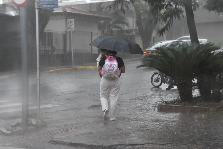 Chuva forte em Campo Grande, Mato Grosso do Sul