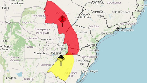 Alerta vermelho de onda de calor no Sul do país