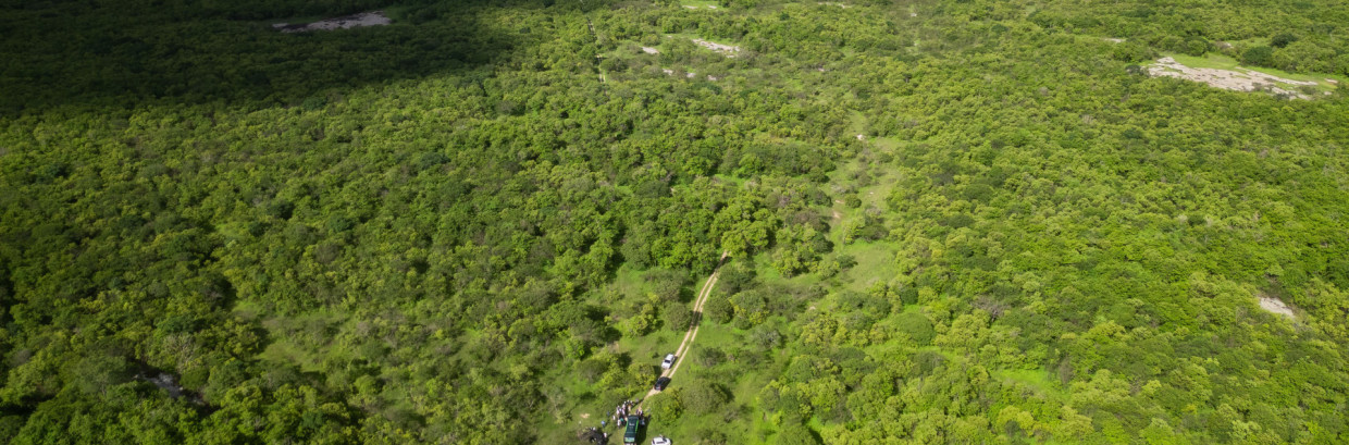 Vista de Quixeramobim, no interior do Ceará