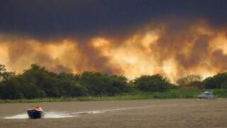 Pantanal em alerta: área queimada sobe 770% no ano e MS classifica risco “alto” até outubro