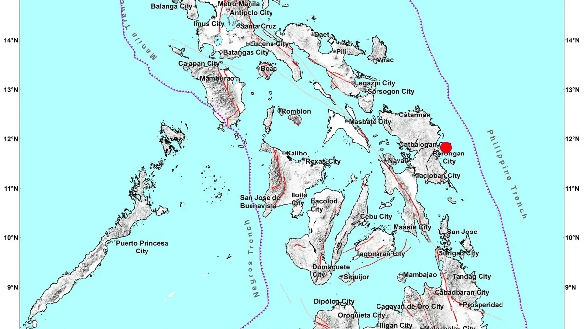 Terremoto de magnitude 6,1 atinge o leste das Filipinas — e a rede de sismógrafos já sabia o que fazer
