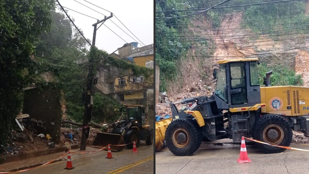 254,6 mm em 27 horas na Rocinha: sirenes acionadas duas vezes, zero vítimas