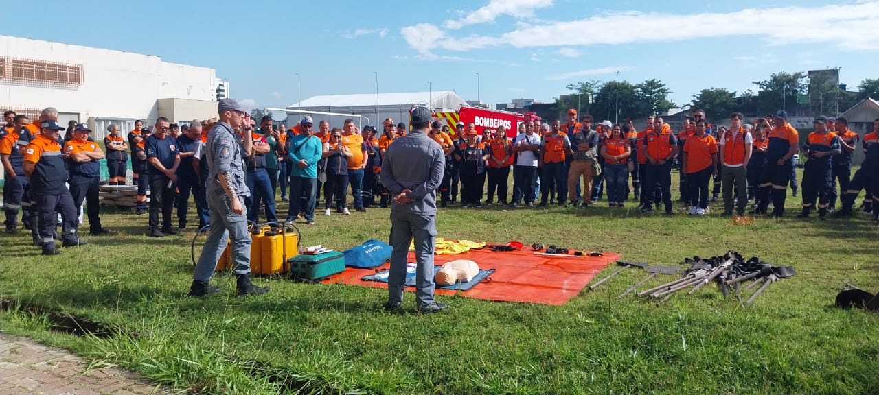 Treinamento preparatório da Operação SP Sem Fogo 2026 reúne equipes de Defesa Civil