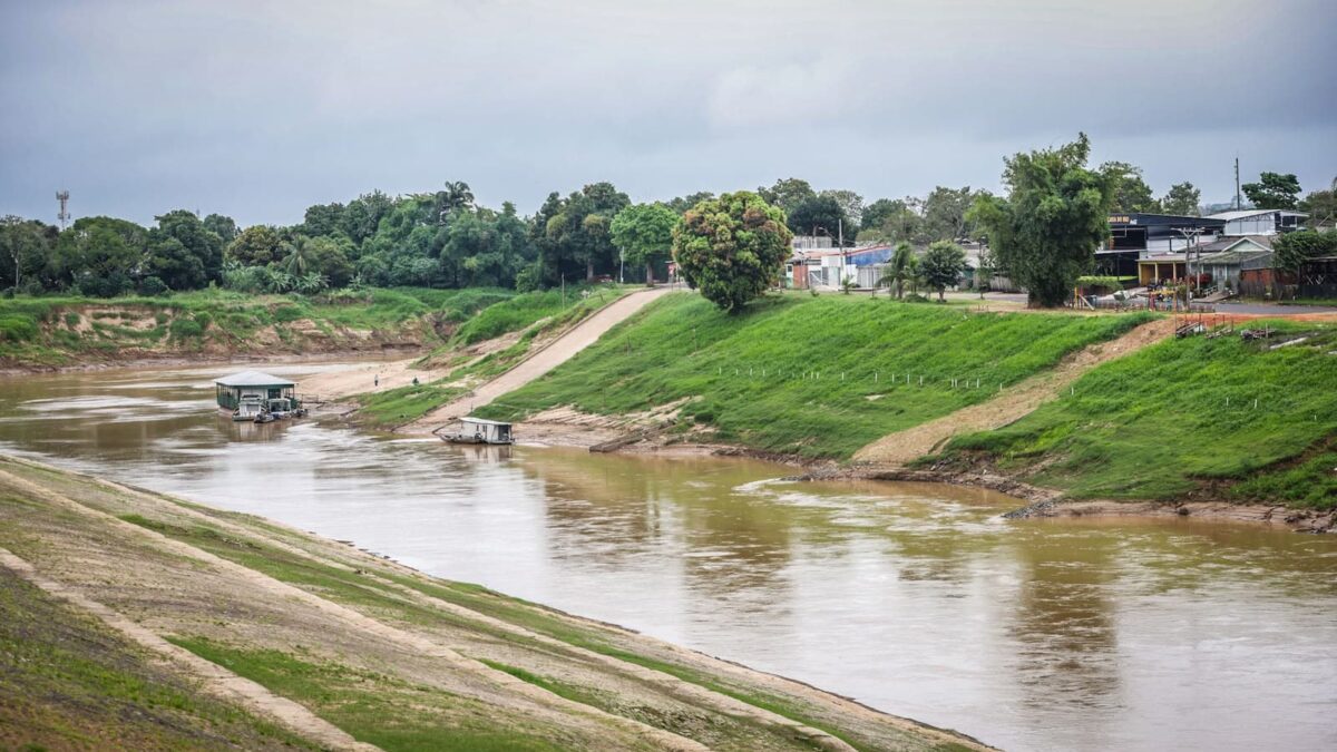 Rio Acre chega a 2,69 metros em Rio Branco — 10,81 m abaixo do nível de alerta, sem chuva no horizonte