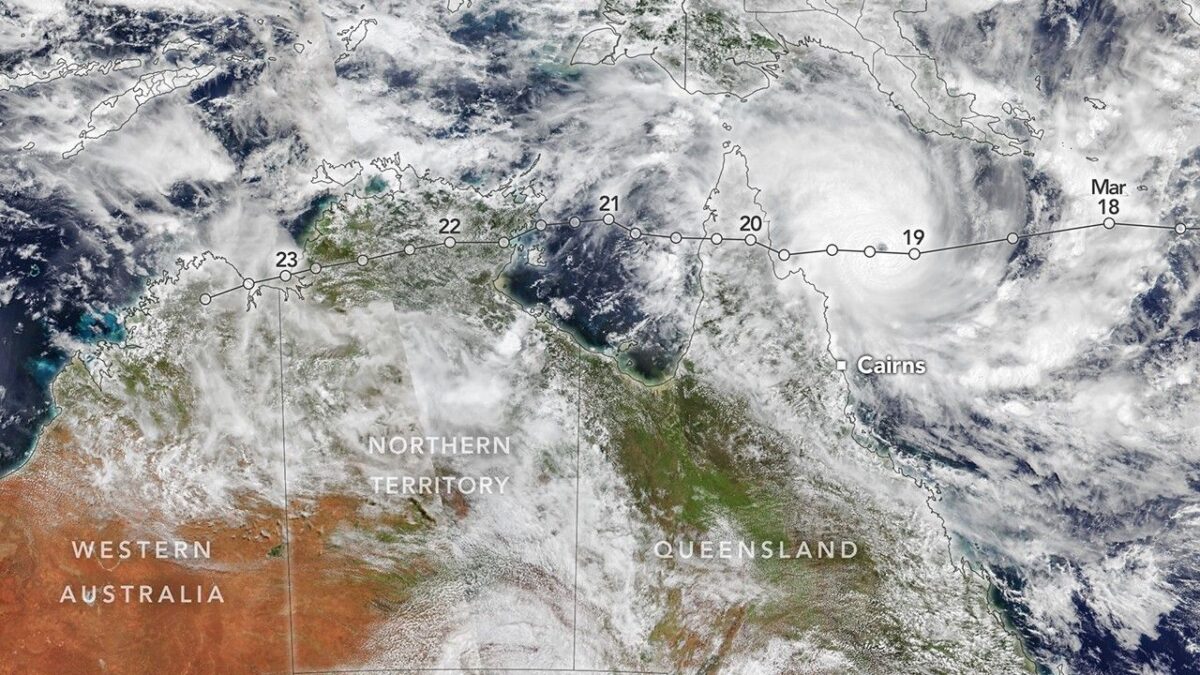 “Nossas equipes estavam lá 24 horas por dia”: o ciclone que atingiu a costa australiana quatro vezes