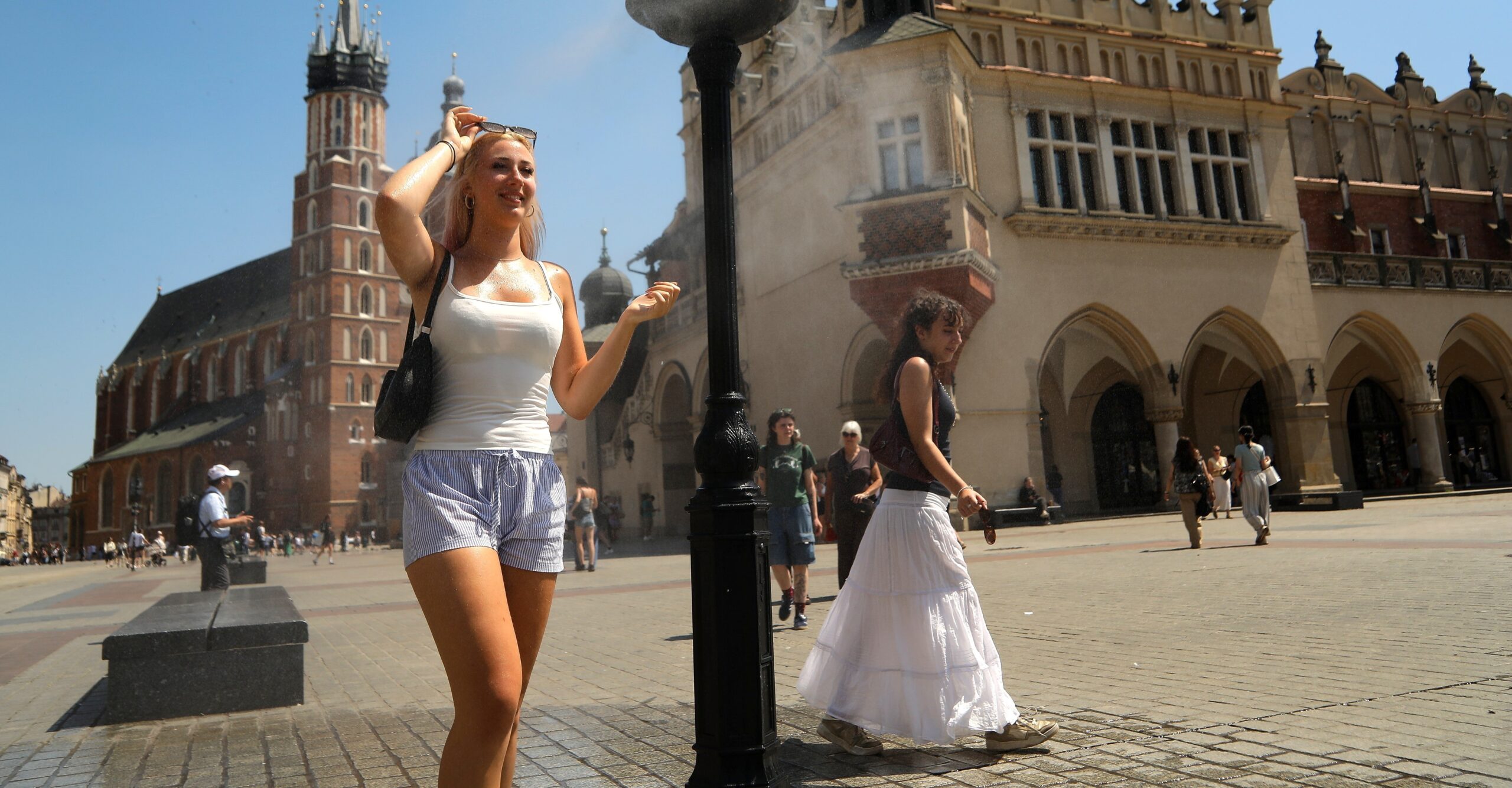 Calor extremo na Polônia durante a onda de calor europeia