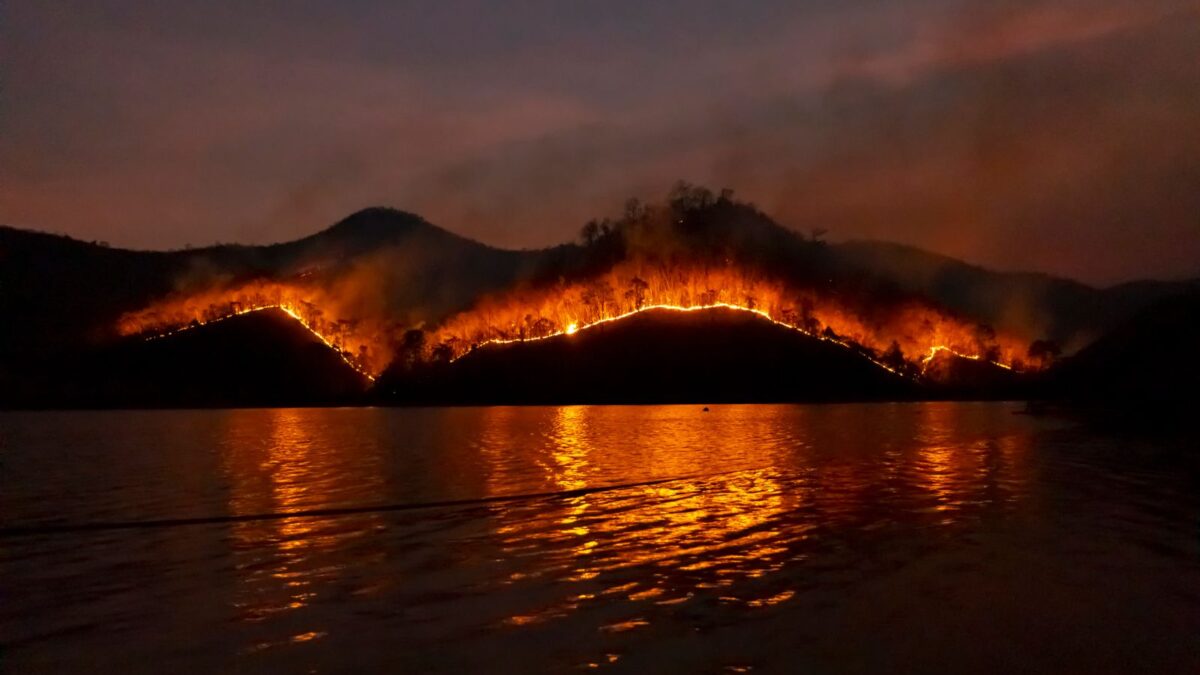 Muro de fogo de 3 km avança sobre resort grego: 500 turistas retirados por mar em poucas horas