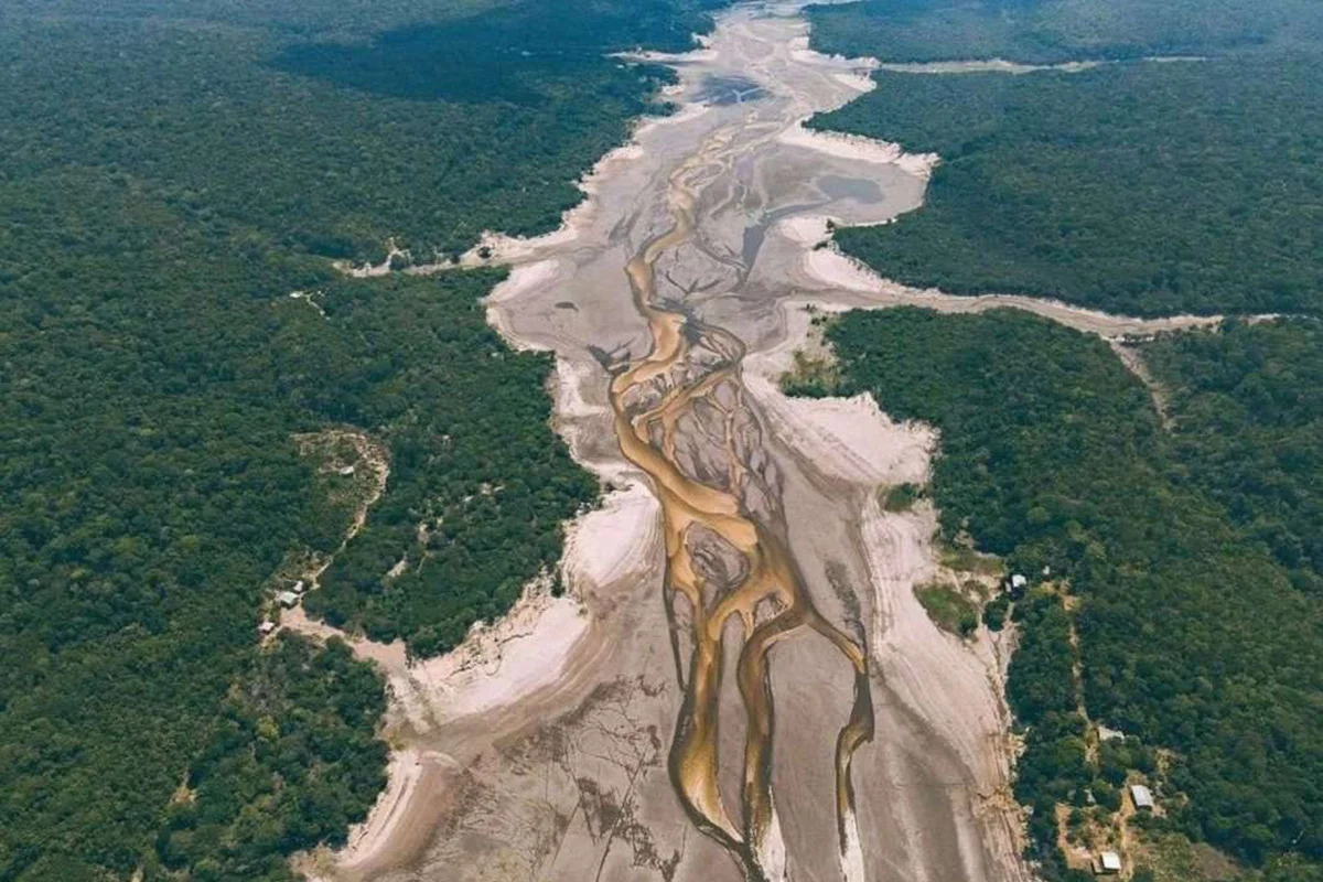 Seca na Amazônia