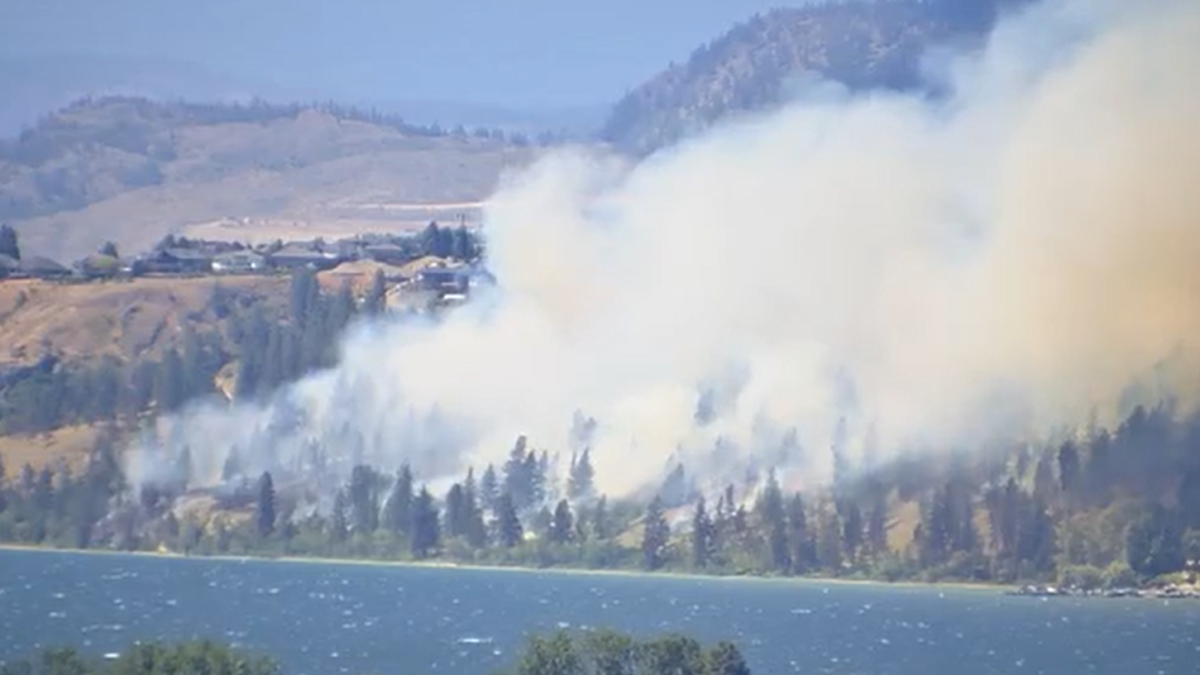 Incêndio suspeito de ser criminoso força evacuação de 357 casas em West Kelowna, no Canadá — sem perder um único imóvel principal